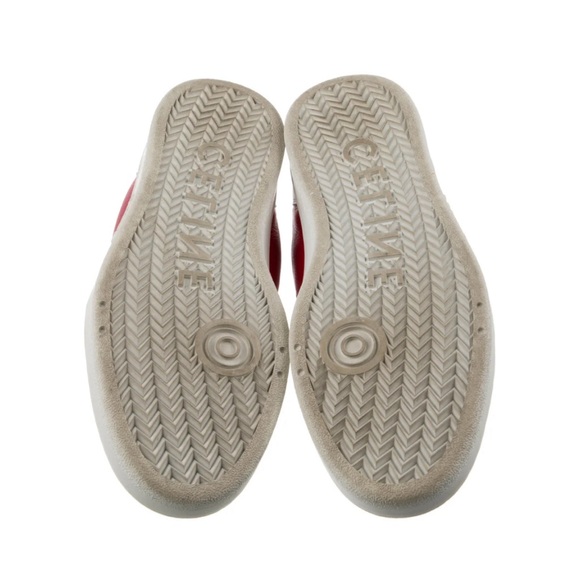 Celine CT-02 Mid Sneaker W/Scratch - Color: Optic White / Bright Red - Picture 8 of 8